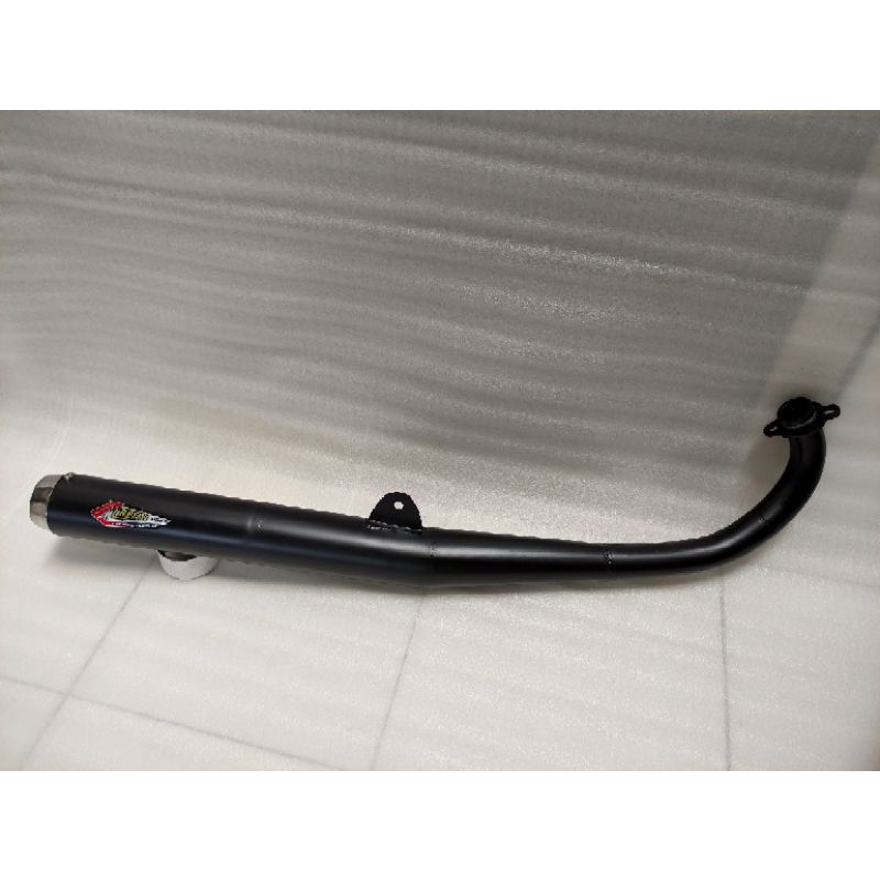Knalpot RX King Standar Racing Super Garing Istimewa creampie hitam dop tutup croom istimewa suara g