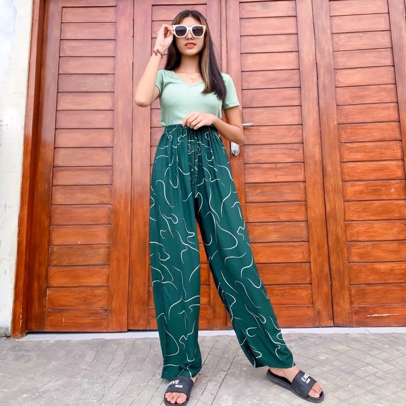 Celana kulot Bali molusca