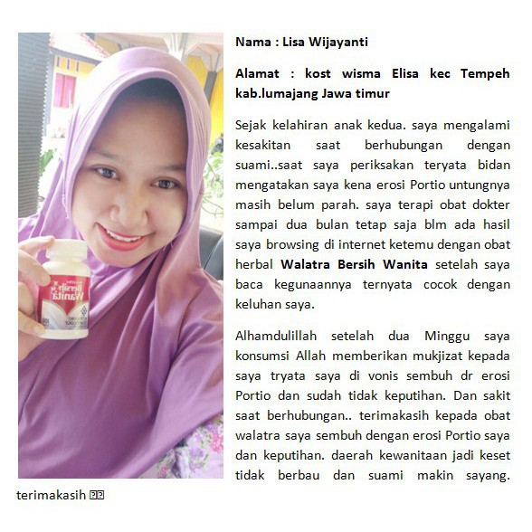 Sehat Wanita Asli 100% Original Di Jakarta - With Nano Technology Spesialis Untuk Masalah Kewanitaan
