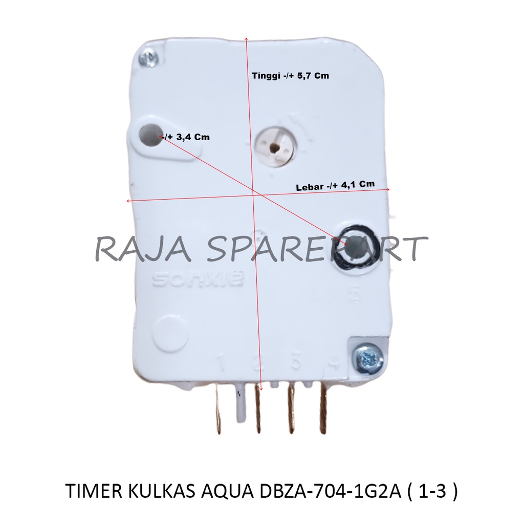 DEFROST KULKAS / TIMER KULKAS AQUA DBZA-704-1G2A ( 1-3 )