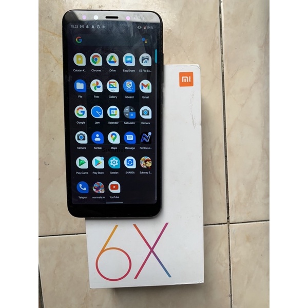 Xiaomi MIA2 / Mi 6x ram 6/64 second murah
