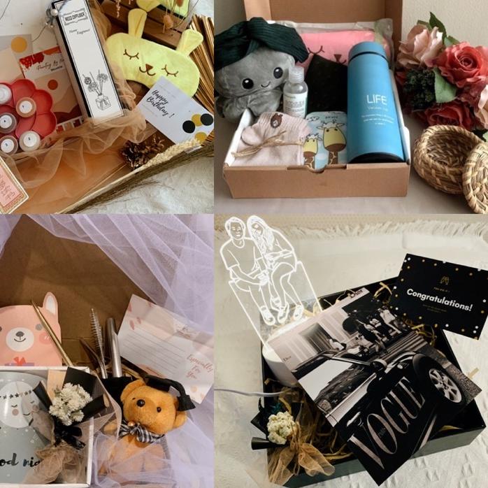 

KADO ULANG TAHUN/ GIFT BOX BIRTHDAY / HAMPERS BONEKA LUCU / GRADUATION / KADO WISUDA / KADO COWOK /