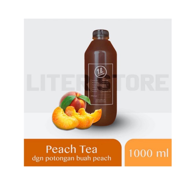 

Peach Soong Soong with Real Peach Botol (250ml/1000ml)