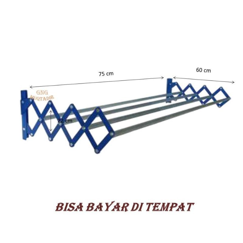 Jemuran dinding murah bisa COD