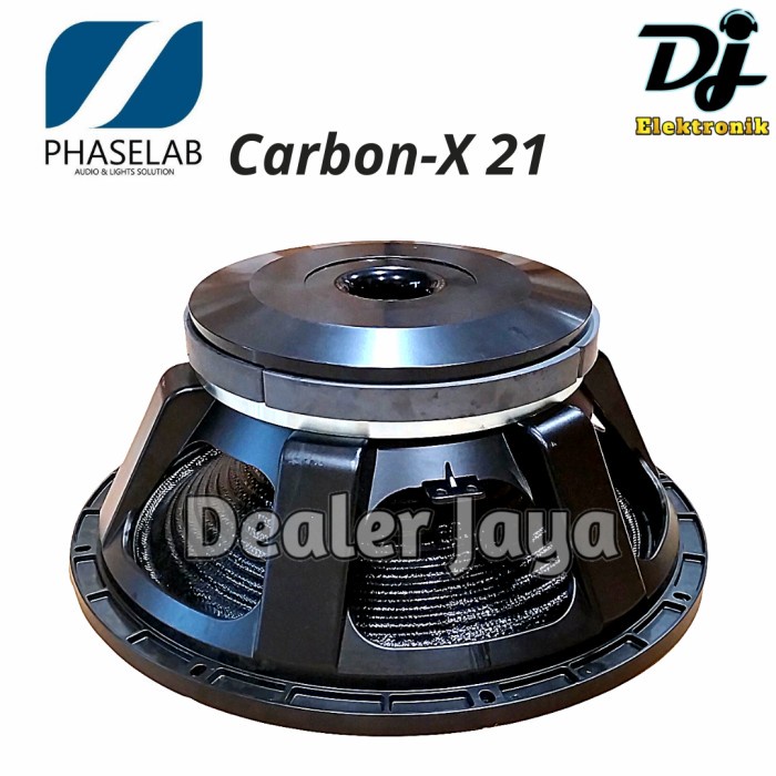 Speaker Komponen Phaselab DR Audio CARBON X 21 / X21 - 21 inch (CARBON)