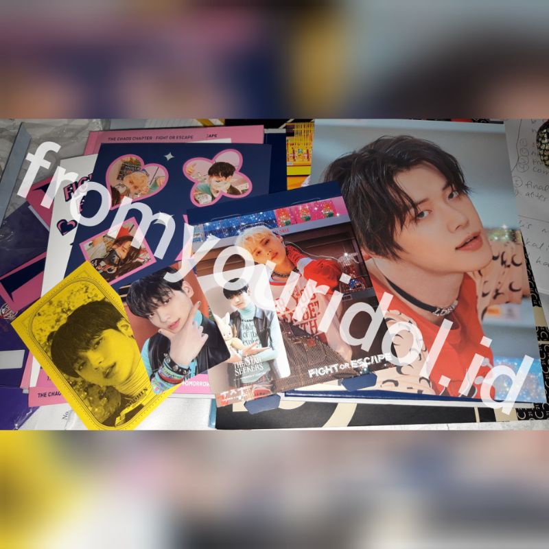 (READY/OFFICIAL) WTS PHOTOCARD / PC SOOBIN TXT THE CHAOS CHAPTER : FIGHT OR ESCAPE TCCFOE (ESCAPE VE