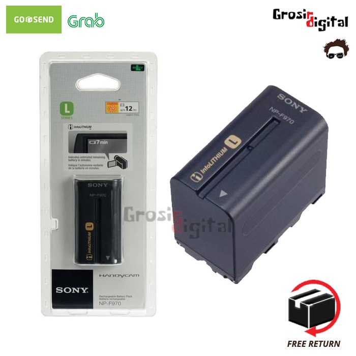 Baterai Sony Np-F970 Untuk Seri Dcr, Hdr, Hvr, Hxr, Nex-Fs