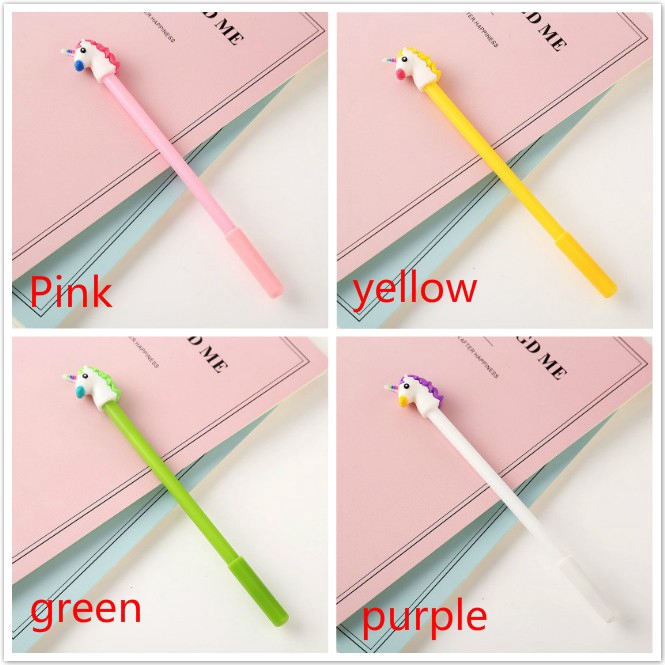 【TERSEDIA &amp; COD】[Sup On Place] Pen Gel Tale Dongeng Unicorn 4 Warna