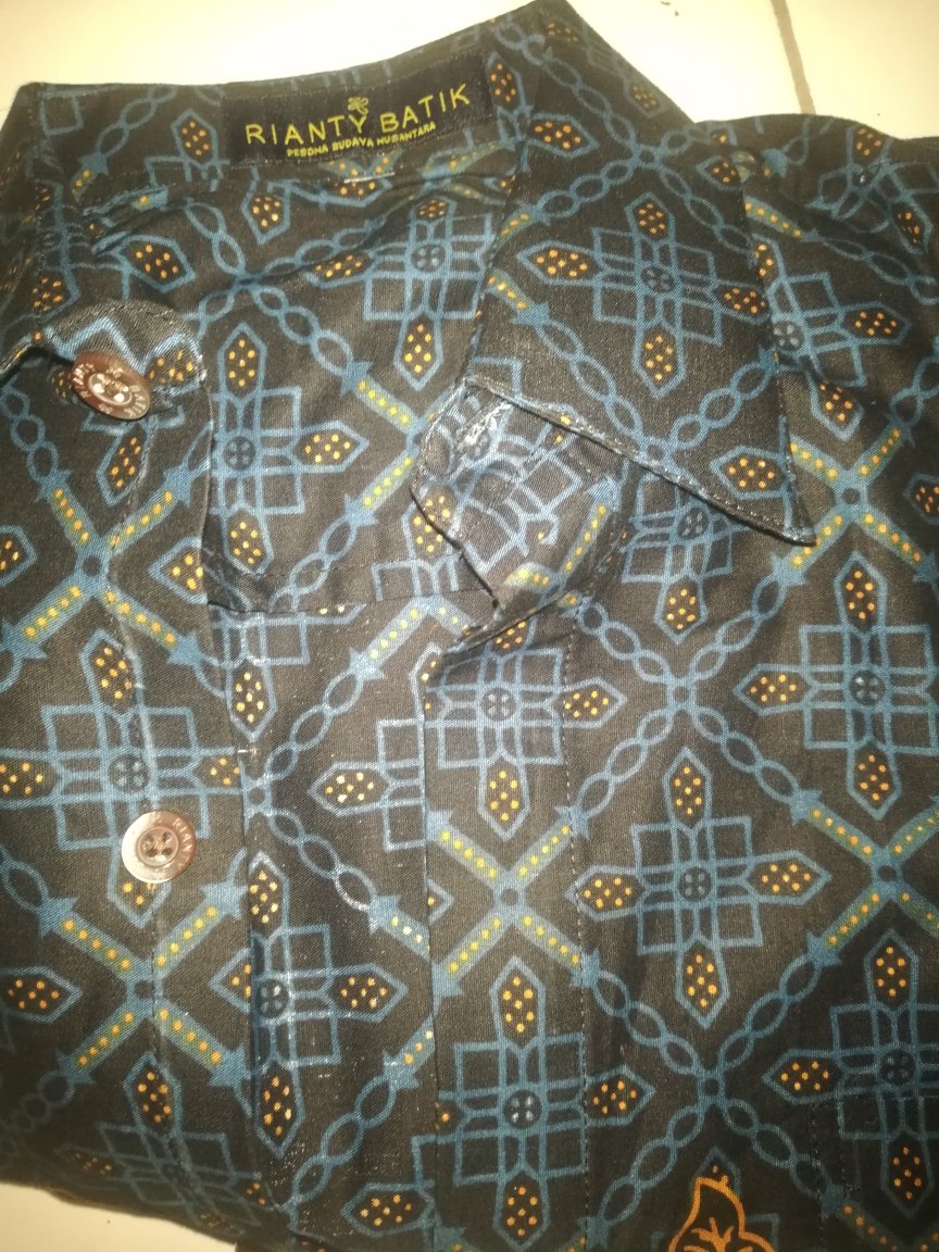 Kemeja Batik Pria Lengan Panjang Rianty Deven