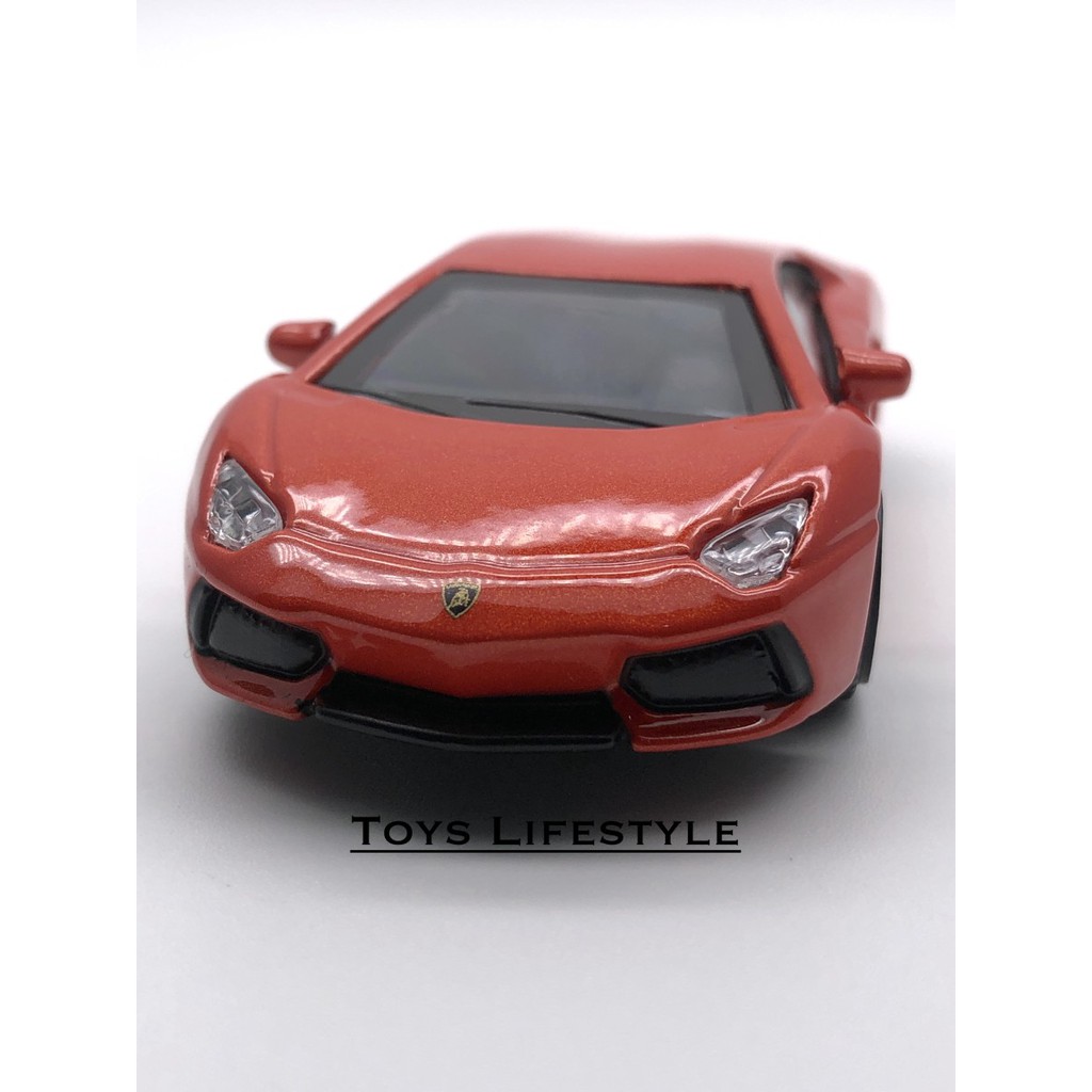 Bburago Diecast - Lamborghini Aventador Skala 1:43 (Orange)