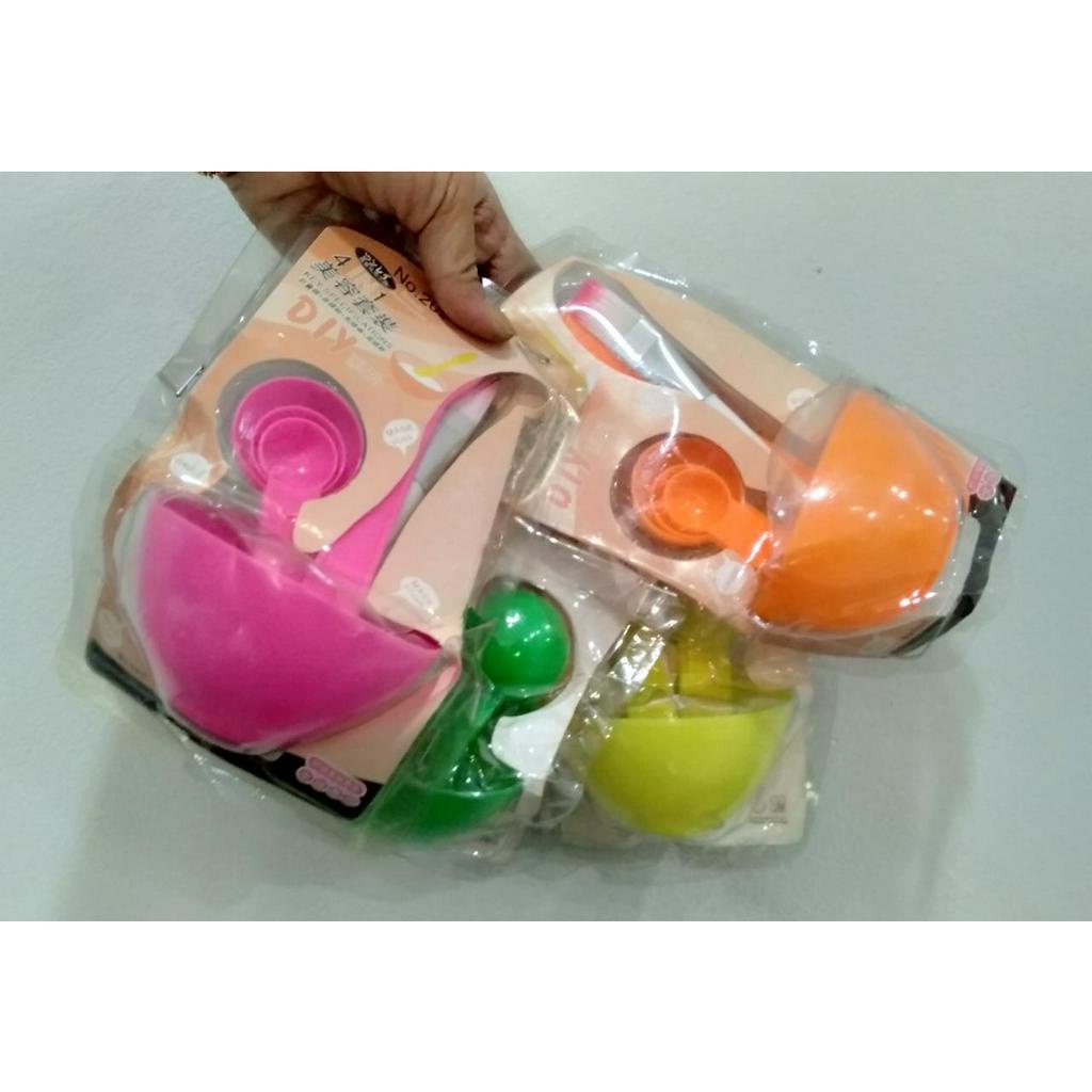 CKBAGS - [KIRIM WARNA RANDOM] SET KUAS/SENDOK TAKAR/TEMPAT MASKER #4003