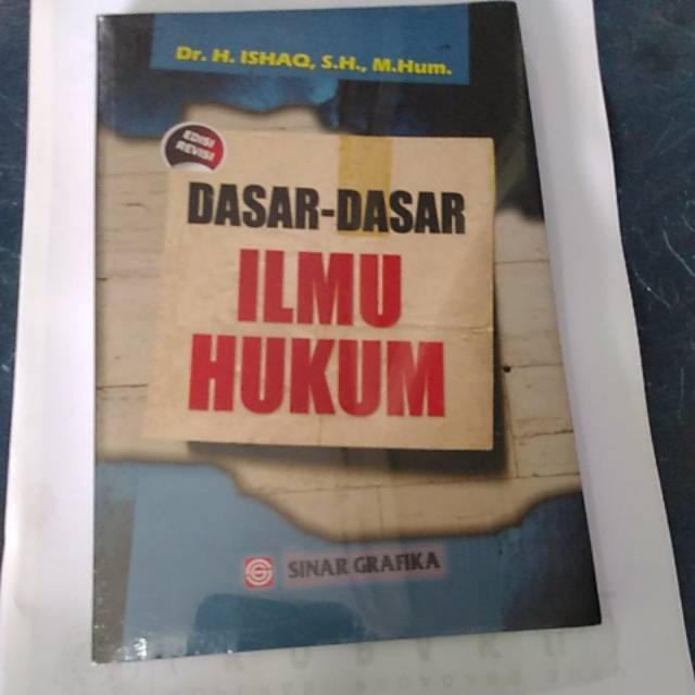 

Dasar dasar Ilmu Hukum