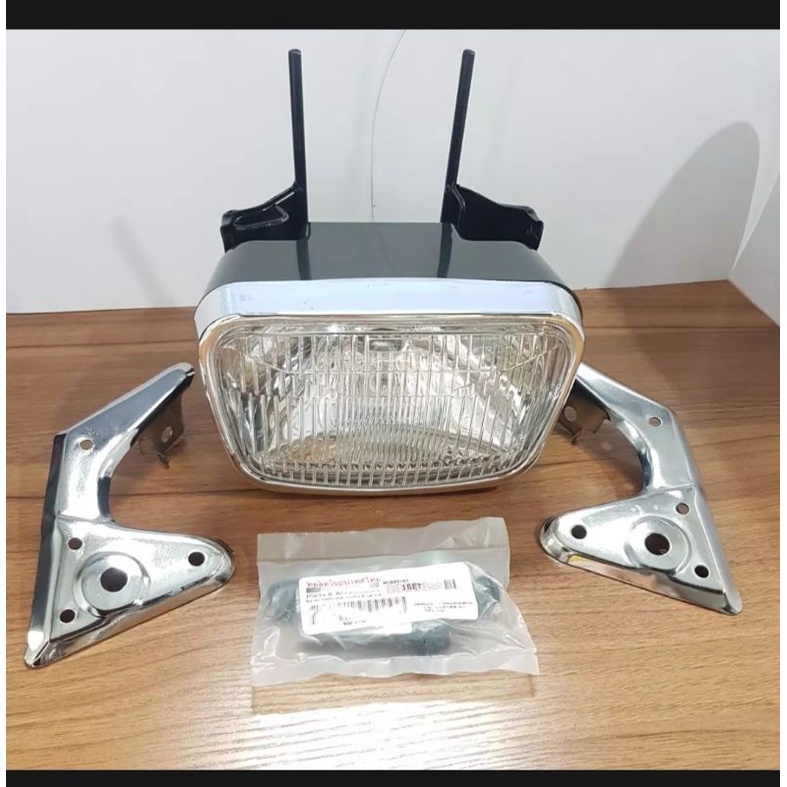 Lampu Depan Set Ples Breket Lampu RX King New RX Lama Kw-1