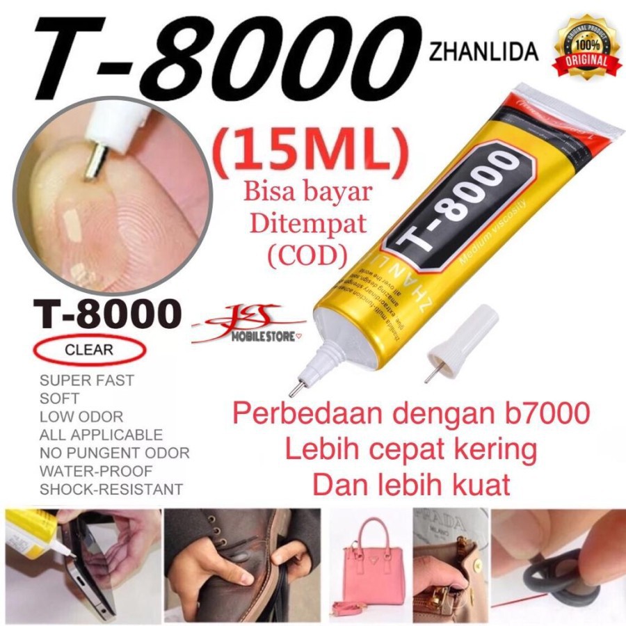 

Lem LCD T8000 100% original - Lem bening - lem hp - lem touchscreen