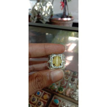 Natural opal Cat eye