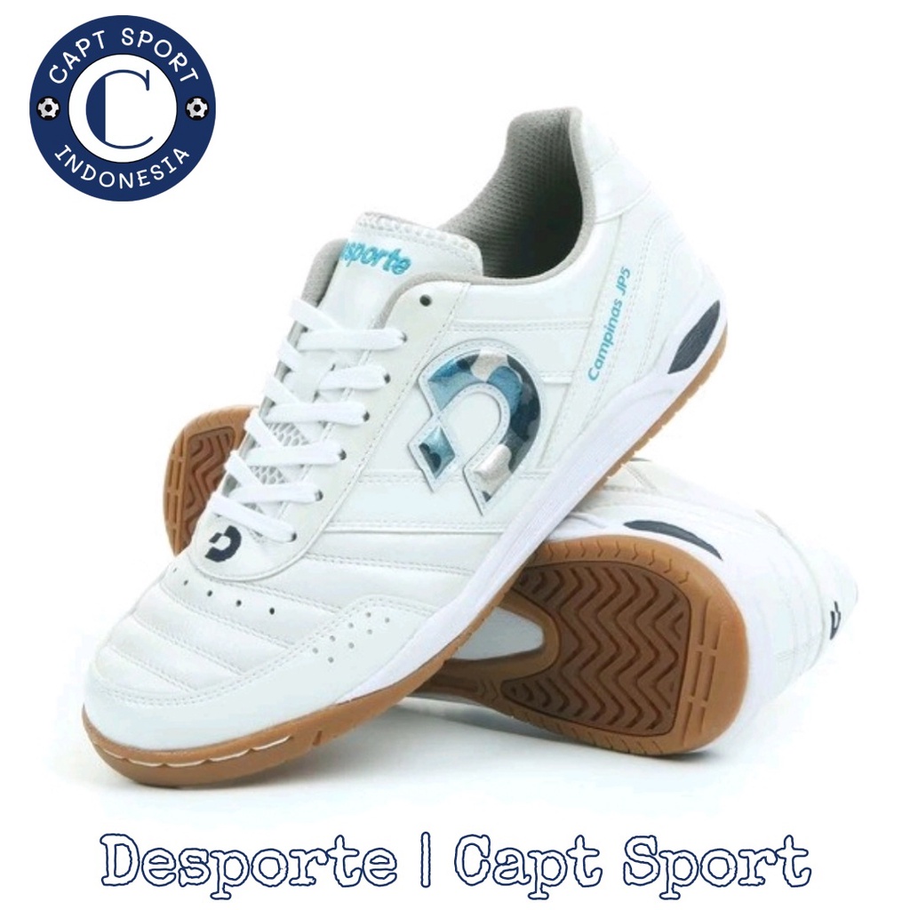 SEPATU FUTSAL DESPORTE Campinas JP 5 WHITE ORIGINAL