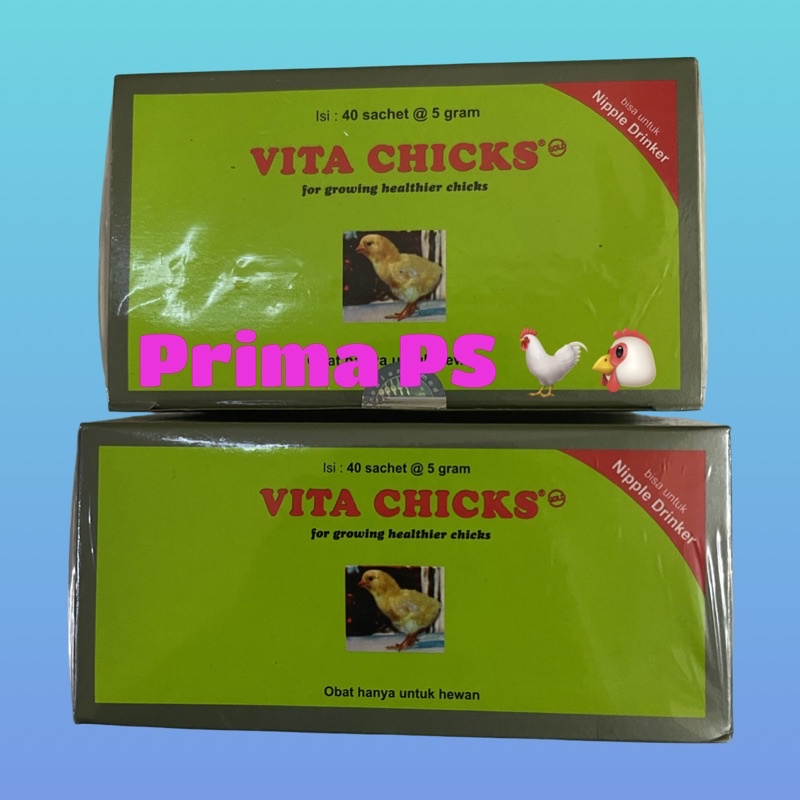 VITA CHICKS KOTAK isi 40 sachet 5g