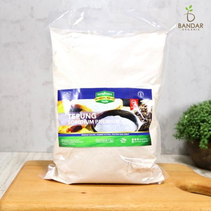 

TERBARU Tepung Sorghum Premium 1kg / Sorgum Flour - Sorghum Foods