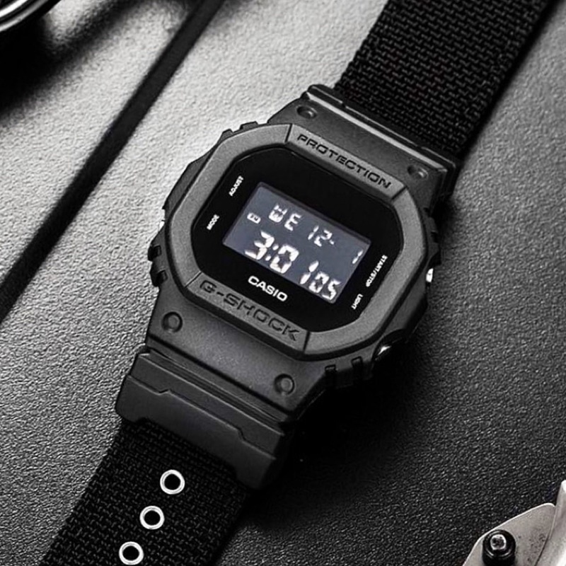 g shock dw 5600bbn 1dr   garansi resmi casio 2 tahun