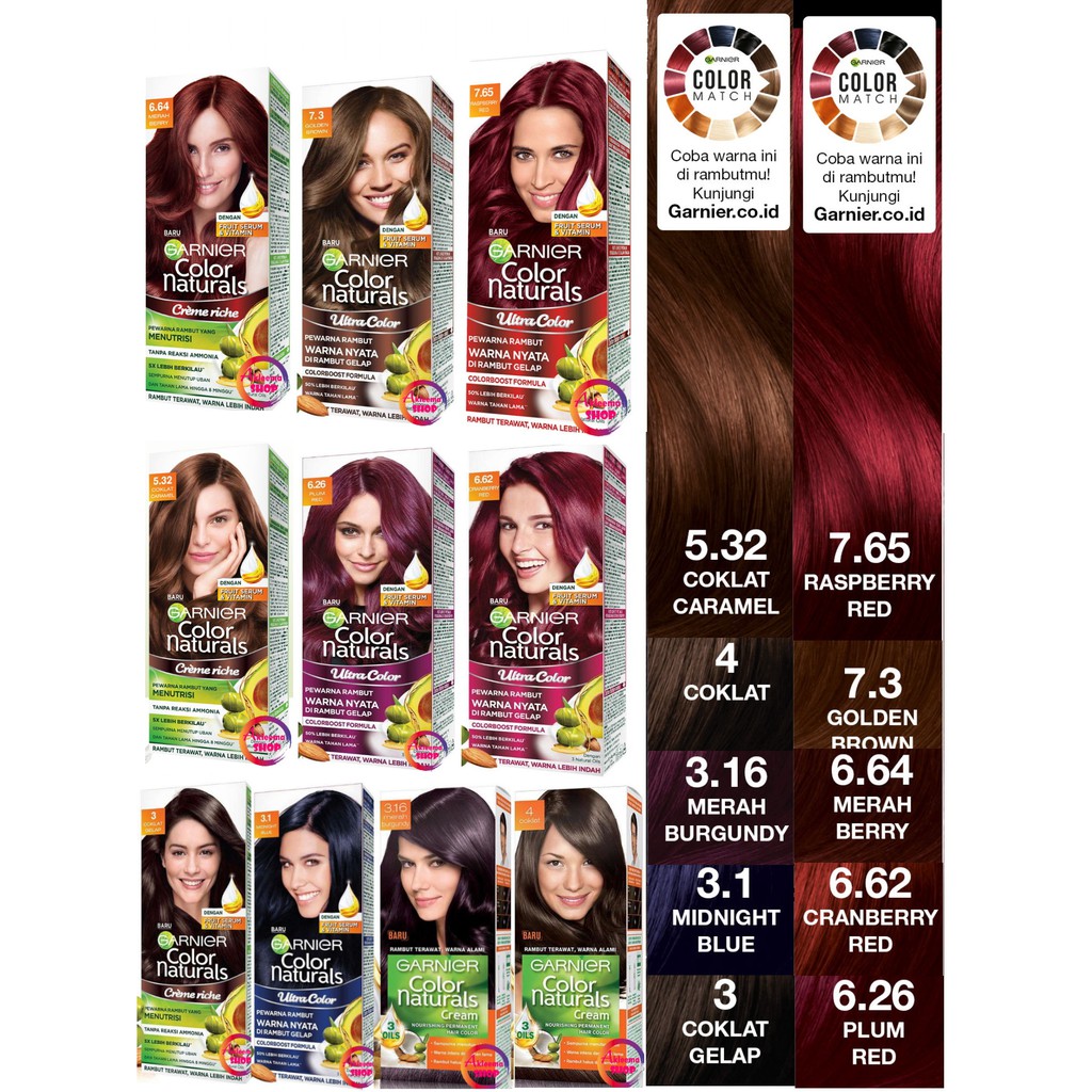 Garnier Color Naturals Ultra Color Book