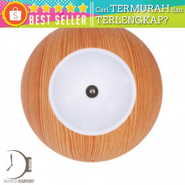 Taffware Ultrasonic Humidifier Aroma Essential Oil Diffuser Wood Design 130ml - NM007 - Wooden