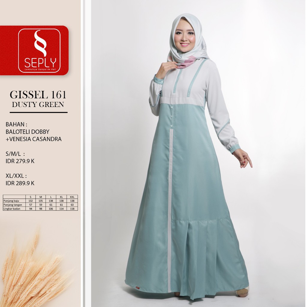 GAMIS SEPLY GISSEL 161 DUSTY GREEN