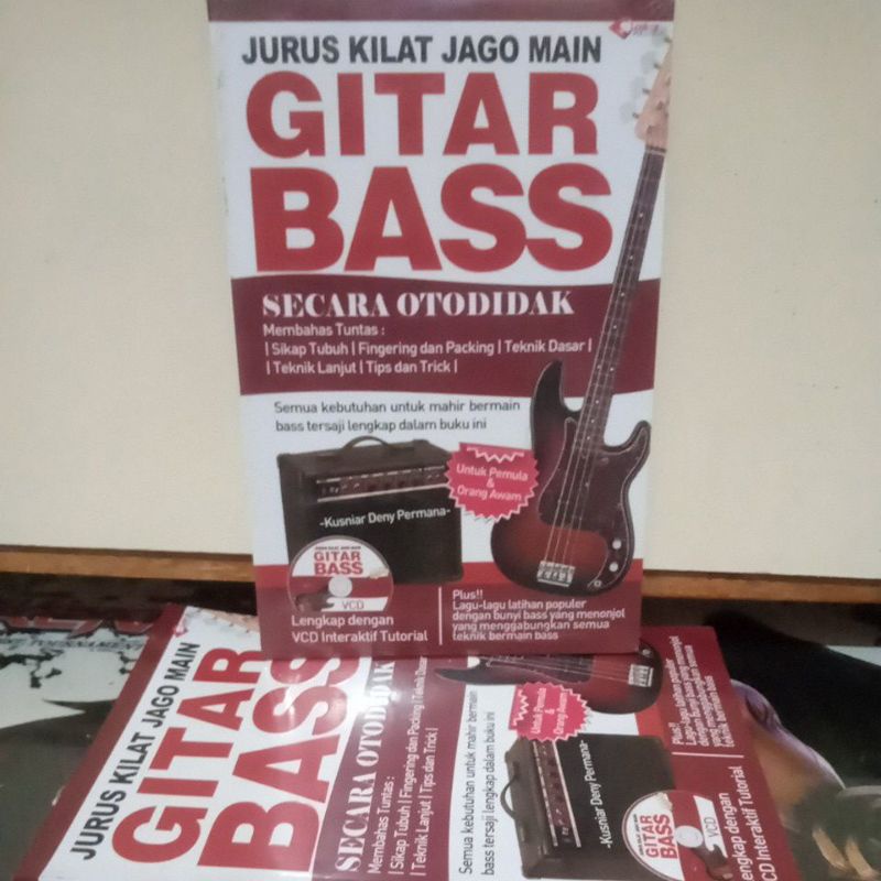 Buku Hobi Musik -   JURUS KILAT JAGO MAIN GITAR  BASS