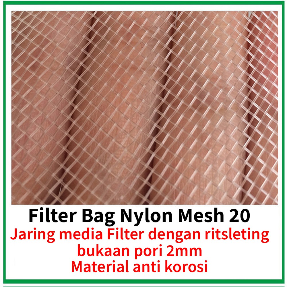 Filter Bag Media Filter Kantung Filter Mesh Untuk Akuarium Kolam Ikan