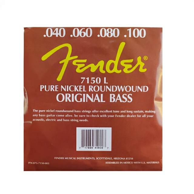 Senar gitar BASS fender 4 strings