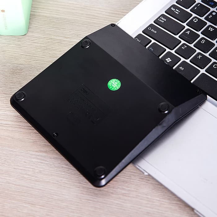 

Promo Deli Kalkulator Meja / Desk Calculator - Hitam/Black 12 digits EM01120 Elegan