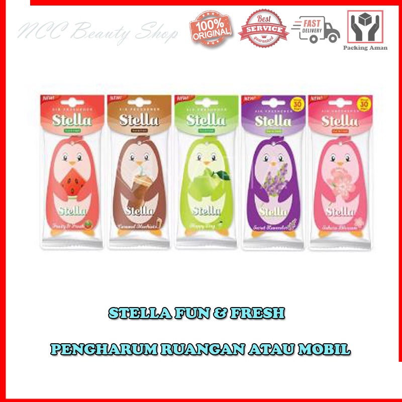 * NCC * Stella Pengharum Ruangan dan Mobil Air Freshner Fun &amp; Fresh