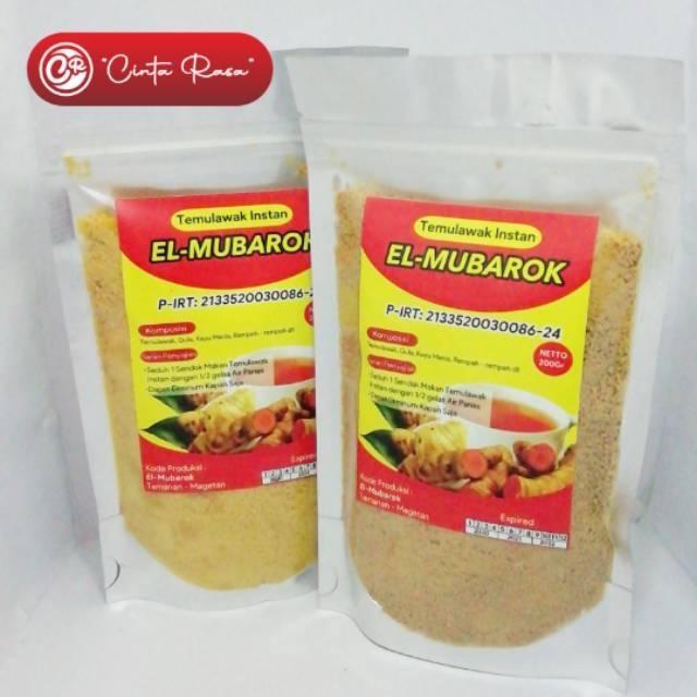 

TEMULAWAK BUBUK INSTAN 200gr