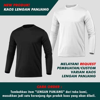 Mockup Kaos Lengan Panjang Template Psd Shopee Indonesia