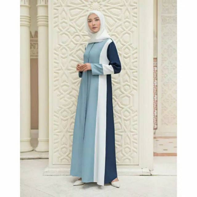 Baju Gamis Polos I Baju Gamis Simple I Baju Gamis Cocok Untuk Jalan Jalan Santai Dan Liburan Shopee Indonesia