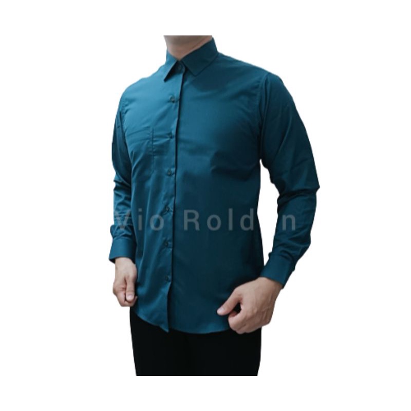 Kemeja Pria Polos Lengan Panjang Kemeja Formal Pria Kemeja Katun Kemeja Pria