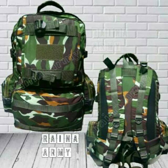 tas ransel army gultor tas punggung army besar loreng pelopor brmb