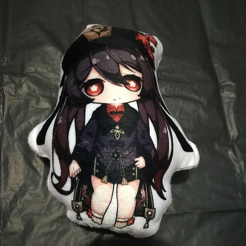 boneka plushie mini anime gawr gura inumaki todoroku zero two umaru kuroko haikyuu jujutsu boku hero-Genshin 4