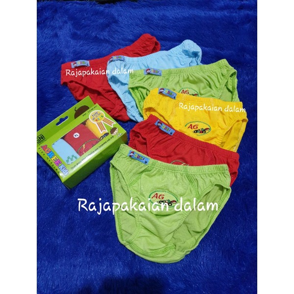 Celana dalam anak laki laki agree kids AK 017 Harga 3 pcs