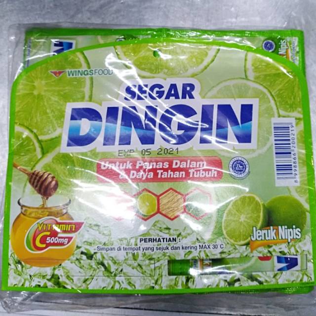 

Segar Dingin ( isi 24 pcs )