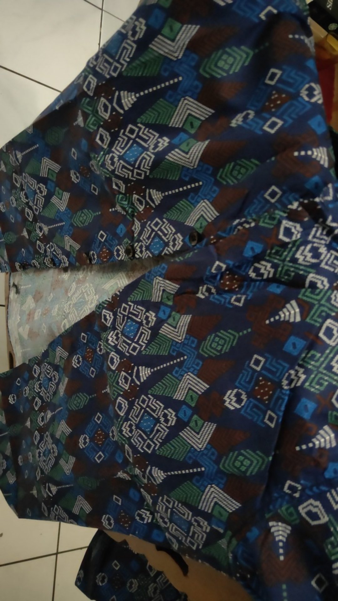 Kemeja Batik Premium Pria Lengan Panjang Hitam Slimfit Long Batik Songket Black Murah Distro