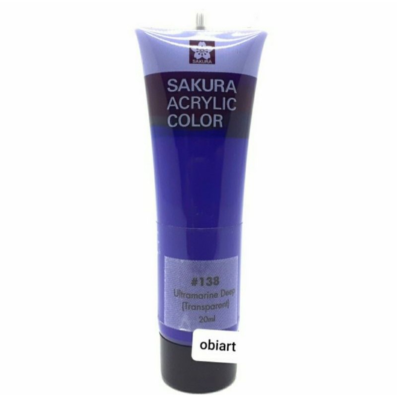 

Sakura Acrylic Color 20 ml Ultramarine Deep