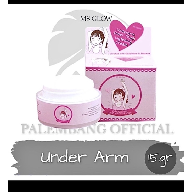 MS GLOW underarm original 15 gr