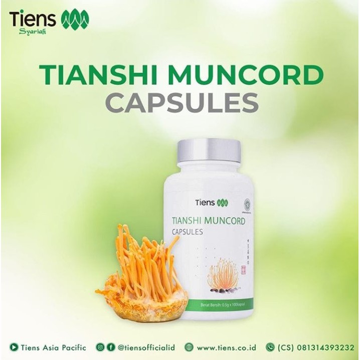 TIENS PAKET SIFILIS [ 30 KAPSUL MUNCORD + 30 KAPSUL RENUVES]