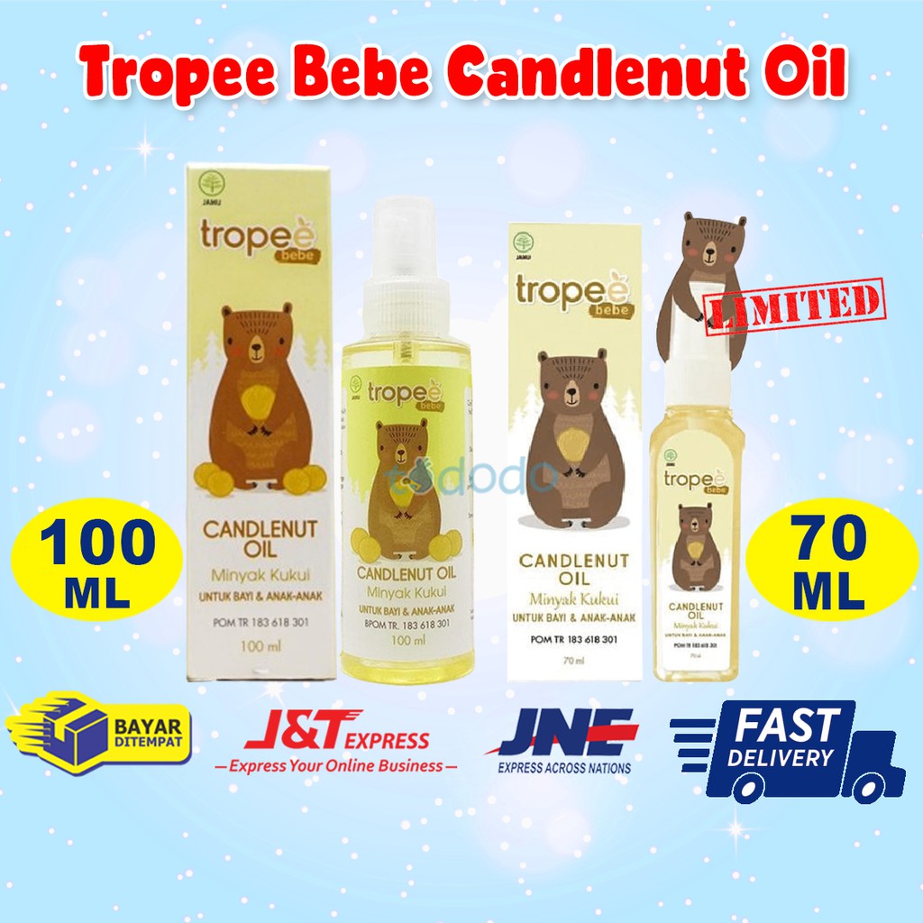 Tropee Bebe Candlenut Oil/Minyak Kemiri