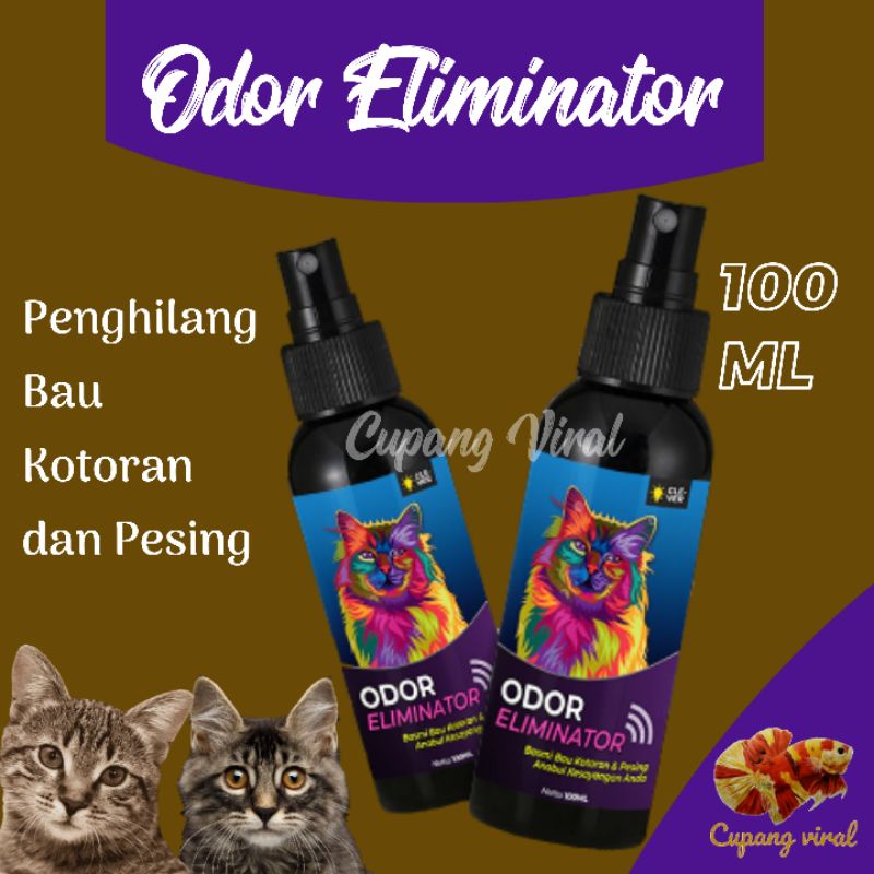 ODOR ELIMINATOR - Penghilang Bau Kotoran dan Pesing Anabul 100 ML