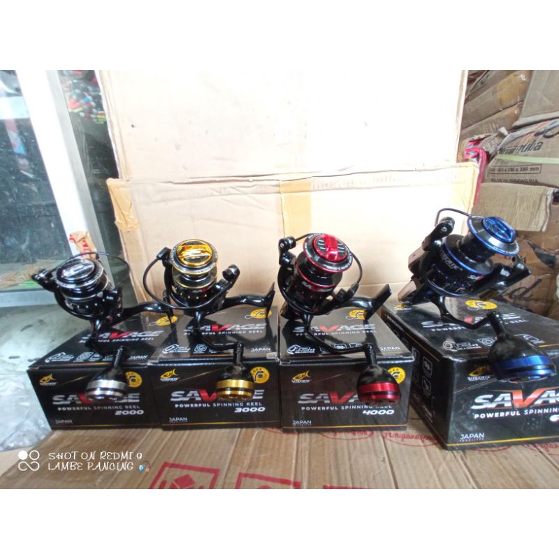 Reel Utecate SAVAGE 1000 sampai 6000