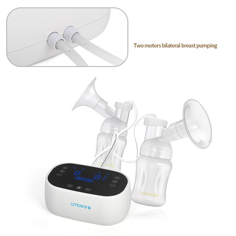 [ Two Motors ] Cmbear Pompa ASI Elektrik Ganda /Double Electric Breast Pump Rechargeable