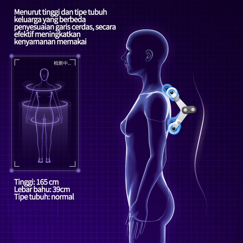 Kursi pijat rumah seluruh tubuh bahu serviks kecil dan ruang pinggang kabin mewah Kursi pijat rumah otoma SURPABAYAtis,Sofa multifungsi listrik untuk orang tua.