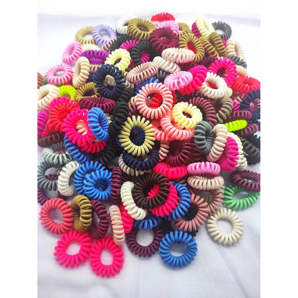 Ikat Rambut Kabel Spiral