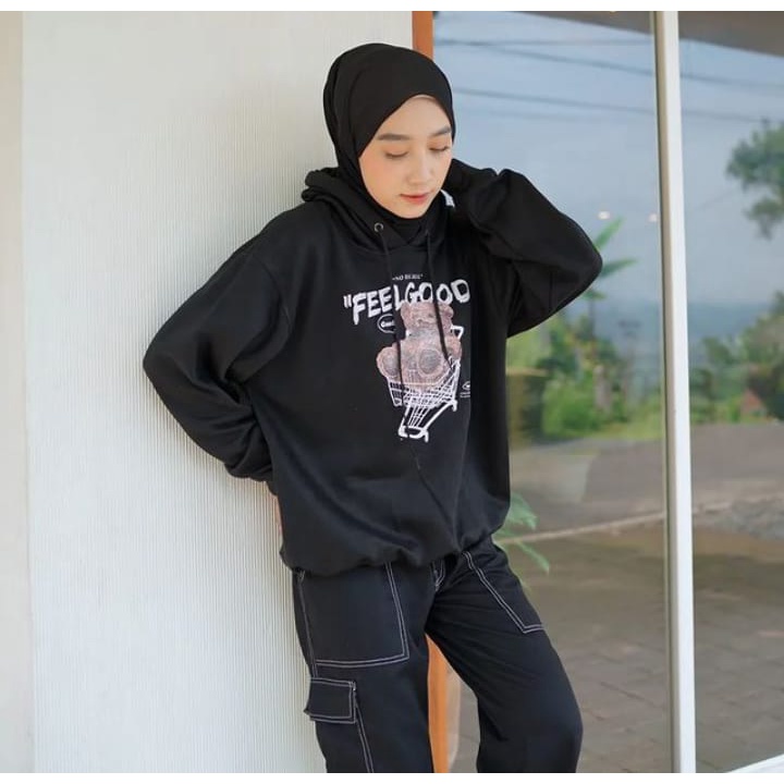 Sweater Wanita Grosir Berkualitas - FeelGood Sweater Hodie